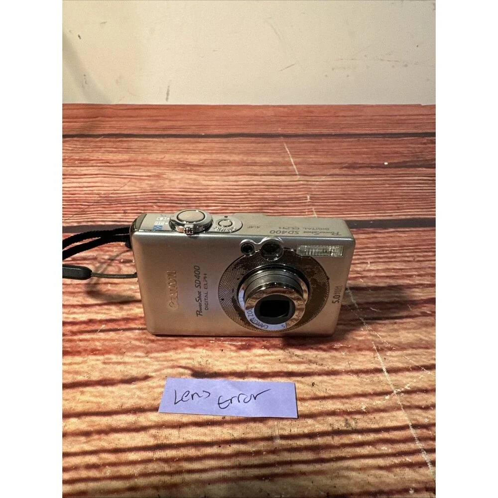 Canon PowerShot Digital ELPH SD400 / Digital IXUS 50 5.0MP Digital Camera